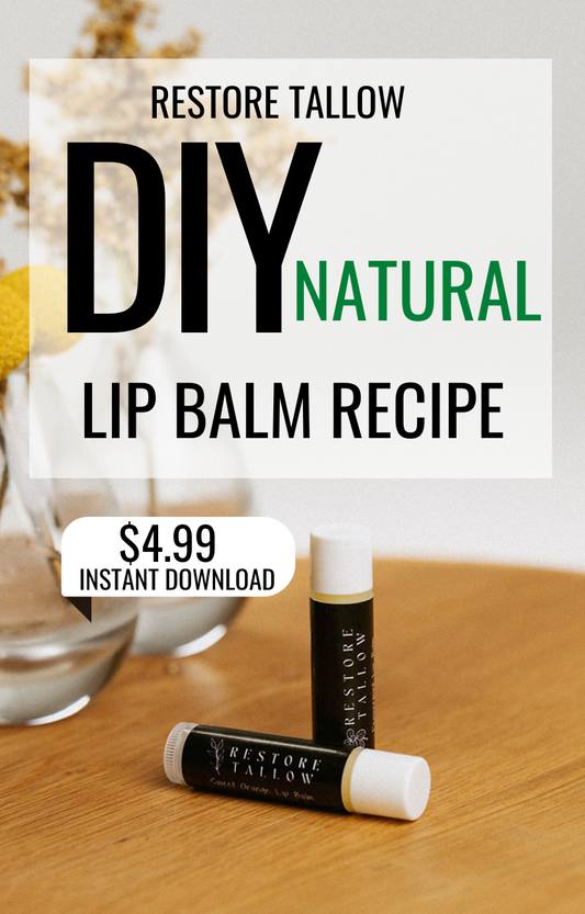 DIY Natural Lip Balm Recipe, Tools, and Ingredients for Your Natural Skincare Business