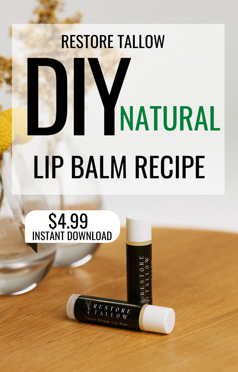 DIY Natural Lip Balm Recipe